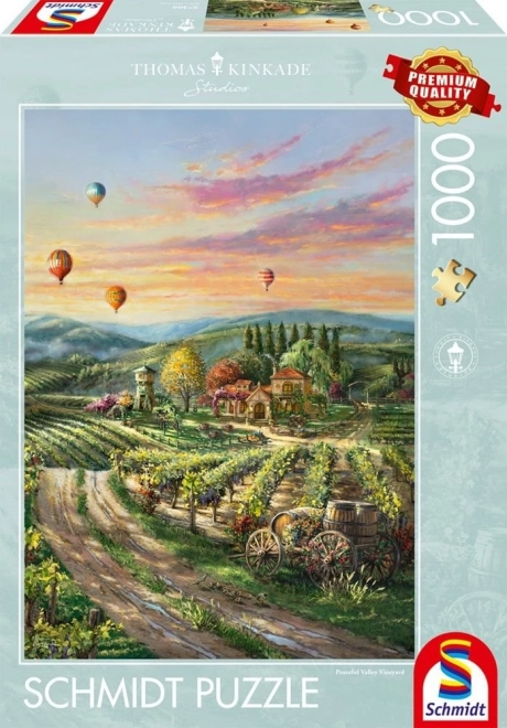 Puzzle La Vigna Tranquilla 1000 Pezzi SCHMIDT