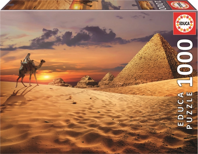 Puzzle Magia dell'Arabia: Cammello nel Deserto 1000 Pezzi