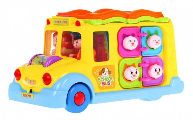 Autobus Interattivo Colorato per Bambini