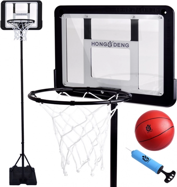 Tabellone da basket indipendente 2,25m con palla