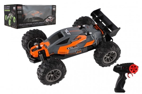 Auto RC Buggy a velocità 2,4 GHz plastica 25 cm arancione