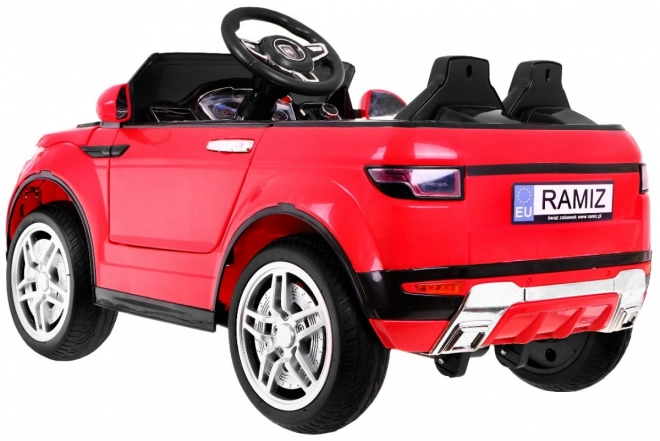 Macchinina Elettrica Sportiva Rapid Racer Rossa