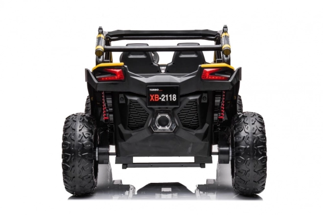 Auto elettrico buggy 4x4 dorato