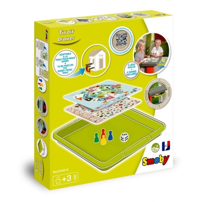 Giochi da tavolo Smoby per casetta da giardino