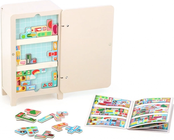 Vilac Gioco magnetico in legno Organizzalo correttamente con design di Ingela P. Arrhenius