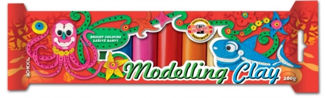 Plastilina 10 colori Koh-i-noor