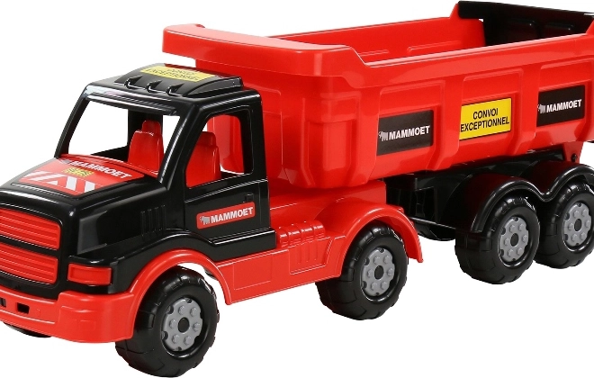 Camion ribaltabile in plastica MAMMOET per giocare