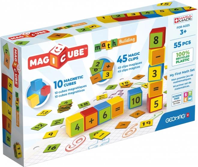 Geomag Magicube Matematica 55 pezzi