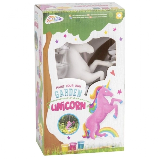 Unicorno decorazione da giardino - kit creativo