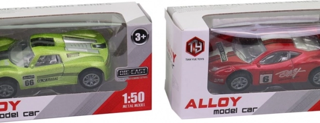 Modello di auto da corsa 8 cm