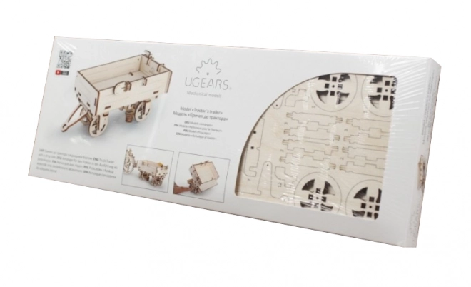 Puzzle 3D carrello UGEARS 68 pezzi