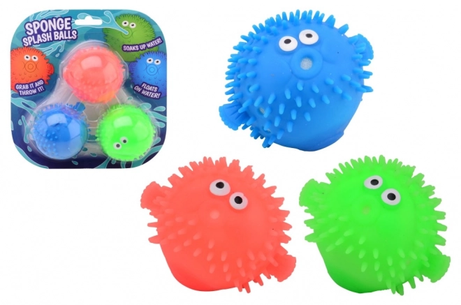 Palloncini d'acqua con spugna set 3 pezzi