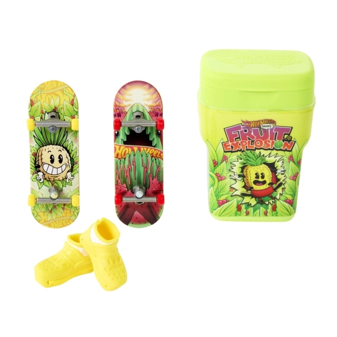 Set skateboard hot wheels skate skatebox