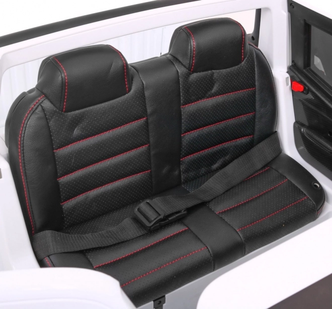 Mercedes Benz classe X per bambini bianco + telecomando + 4x4 + MP4 + portabagagli + LED + EVA