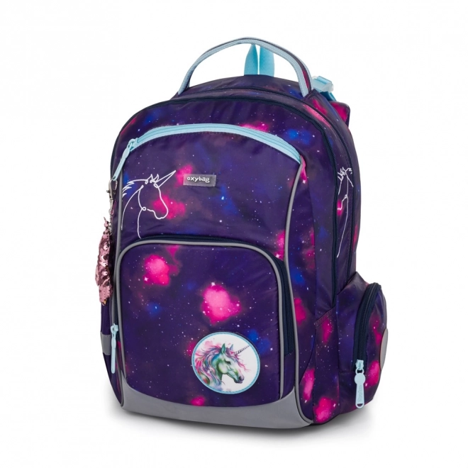 Zaino scolastico OXY Go Unicorn