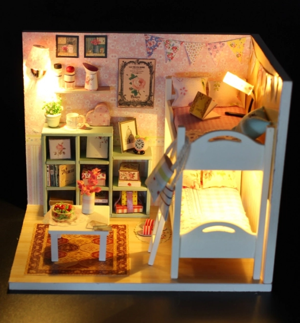 Miniatura casa delle bambole Camera Cherylin