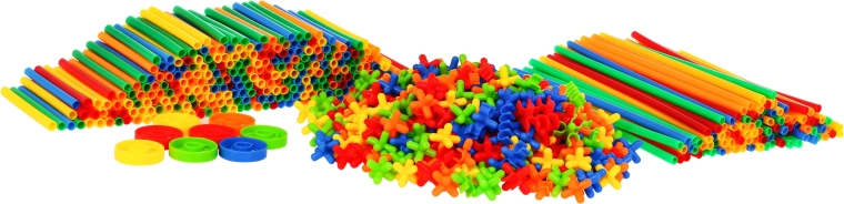 Pezzi colorati di costruzione