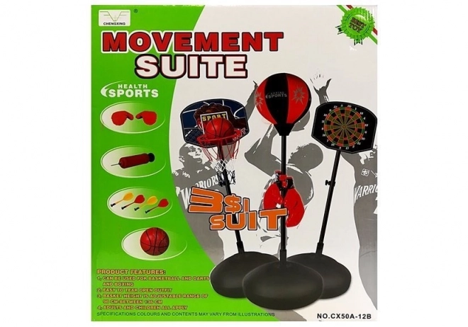 Set giochi sportivi 3 in 1