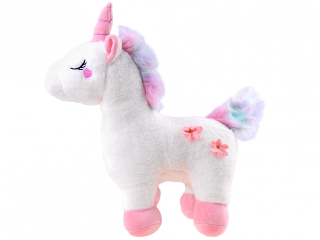 Unicorno di peluche magico