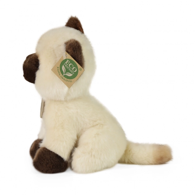 Gatto Siamese Peluche 18 cm Eco-Friendly