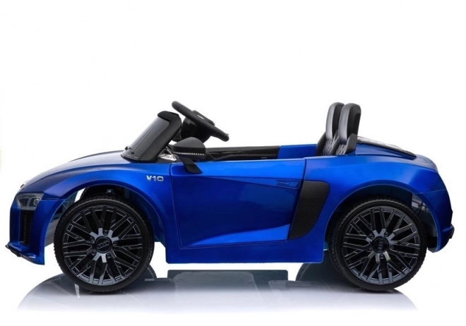 Auto a Batteria Audi R8 Spyder Blu Verniciato