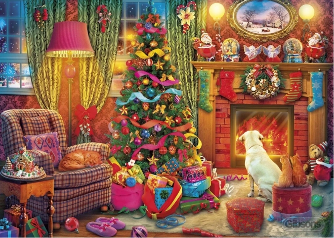 Puzzle decorazioni festive 1000 pezzi