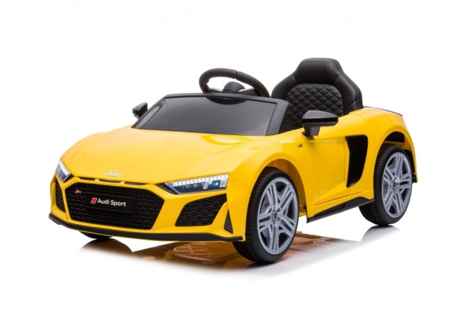 Auto a batteria giallo AUDI R8