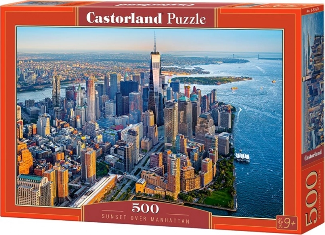 Puzzle Tramonto su Manhattan 500 Pezzi