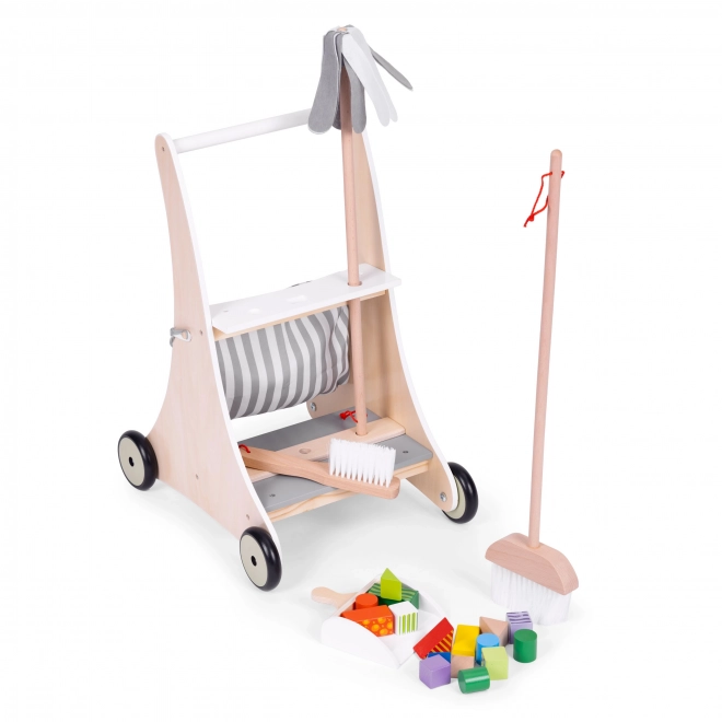 Set pulizie giocattolo in legno ECOTOYS