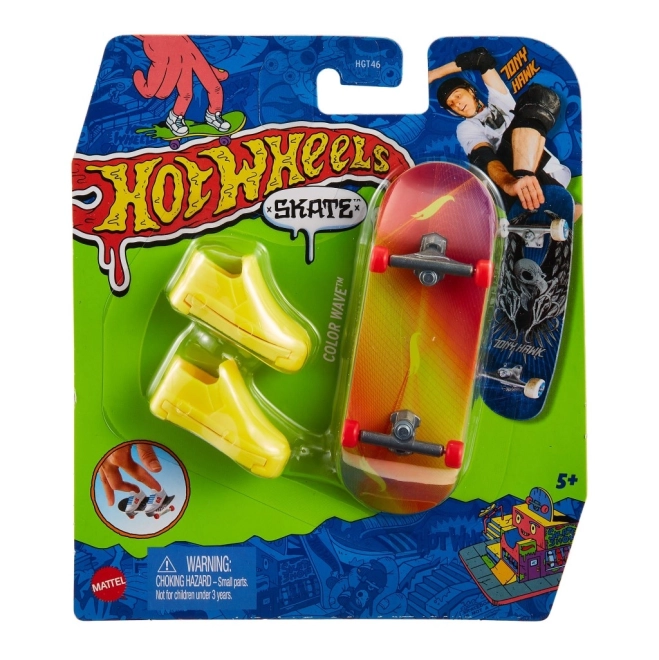 Fingerboard con scarpe di Hot Wheels