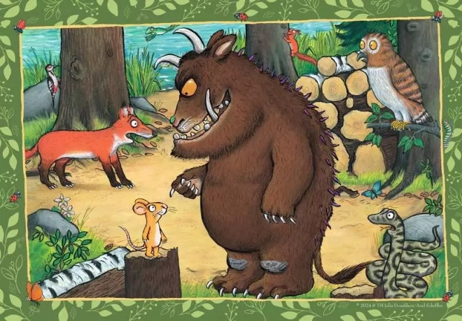 Puzzle doppio IL GRUFFALO 2x24 pezzi RAVENSBURGER