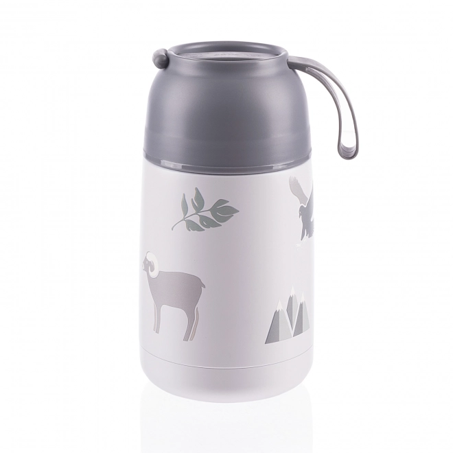 Termos per alimenti con impugnatura in silicone 620 ml Mountains