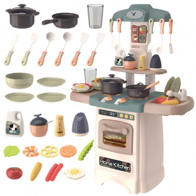 Cucina Giocattolo Interattiva Modna con Acqua e Luci