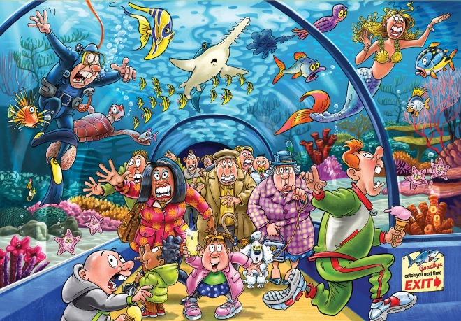 Puzzle 1000 pezzi Wasgij Oceanarium