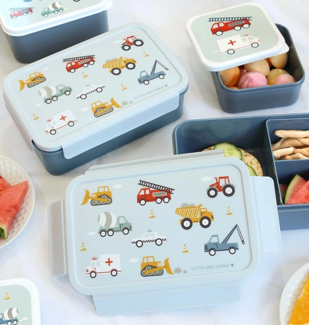 Scatola di snack di A Little Lovely Company – Veicoli