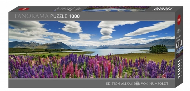 Puzzle panoramico Lago Tekapo Nuova Zelanda 1000 pezzi