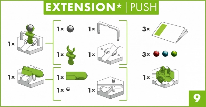 Set di estensione 3 in 1 per pista Ravensburger GraviTrax