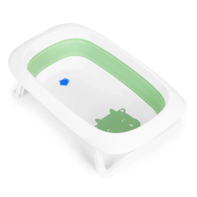 Vasca da bagno pieghevole per bambini ECOTOYS verde