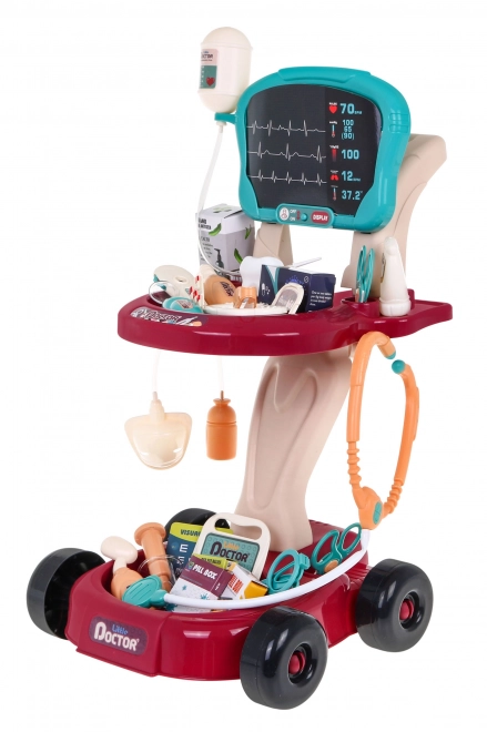 Carrello medico per bambini 3+ con 29 pezzi