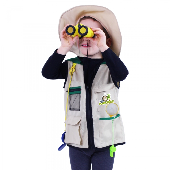 Gilet comodo con tasche e cappello