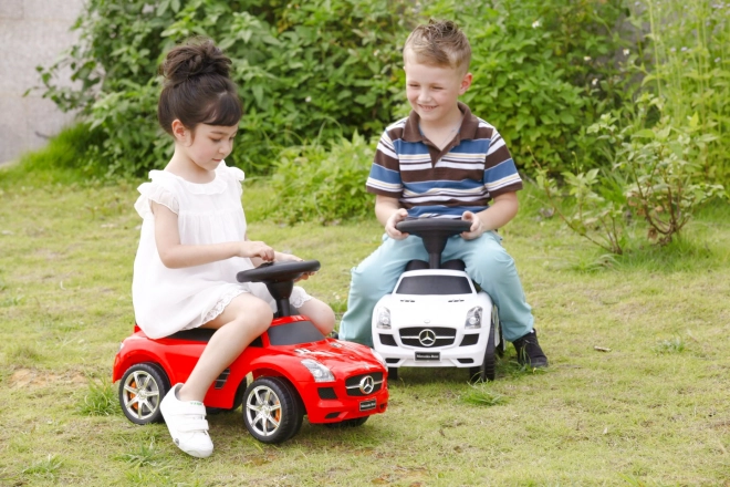 Auto a spinta per bambini Mercedes SLS bianco