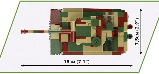 Modello del carro armato Pz.Kpfw. VI Tiger Ausf. E 1:48