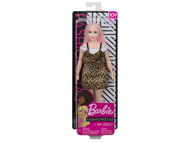 Barbie Fashionistas Vestito Leopardo