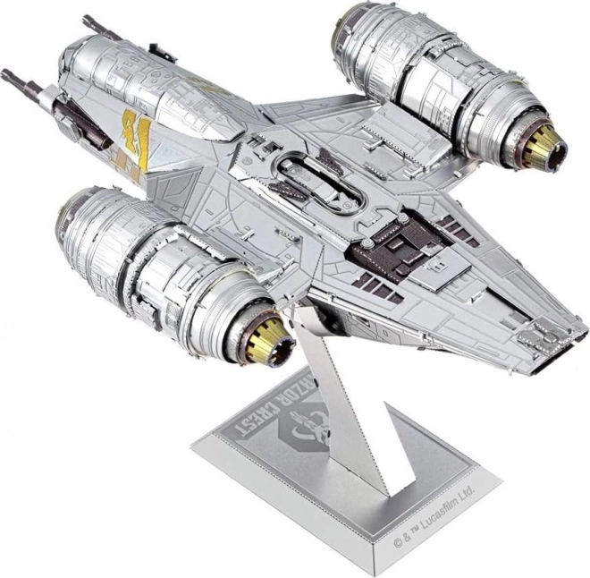 Puzzle 3D in metallo Star Wars Il Mandaloriano: Razor Crest