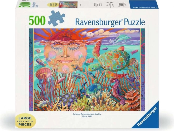 Puzzle Sole e Mare XXL 500 pezzi Ravensburger