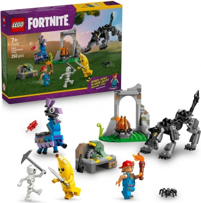 LEGO Fortnite Peely e Sparkplug Campo