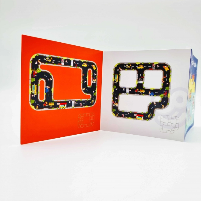 Woopie Green puzzle cittadine per bambini - Autodromo