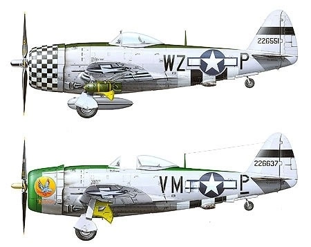 Modello in plastica P-47D Thunderbolt Bubbletop