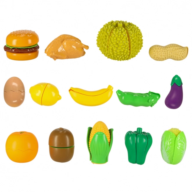 Set da cucina giochi di frutta e verdura