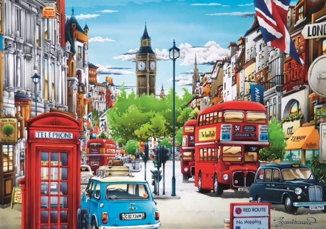 Puzzle 1000 Pezzi - Strada di Londra